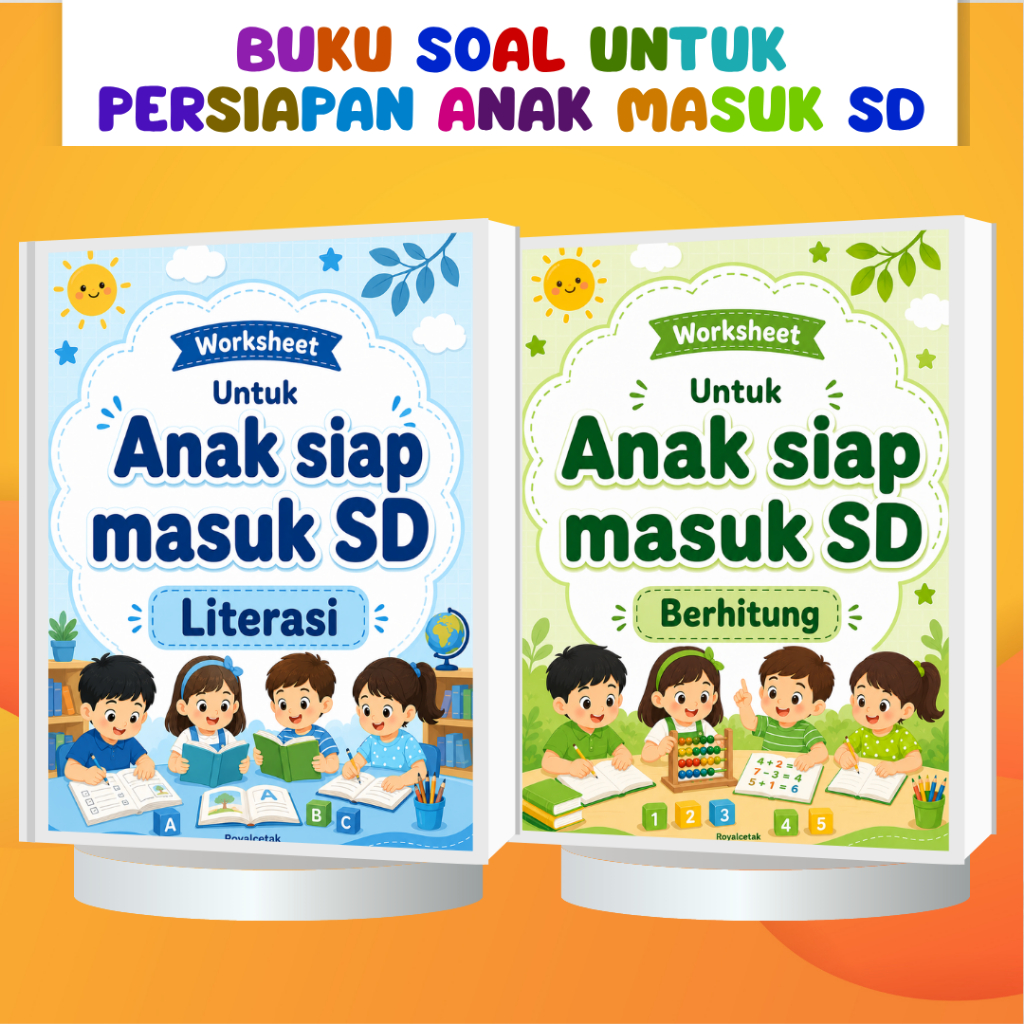 BUKU SIAP MASUK SD /WORKSHEET ANAK SD/BUKU ANAK TK