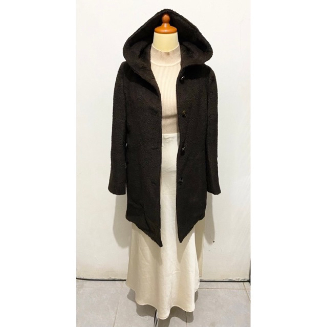 Coat wool alpaca