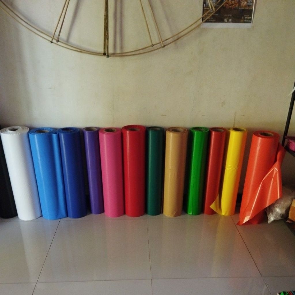 Plastik glowing layang-layang  Meteran/ plastik Layangan