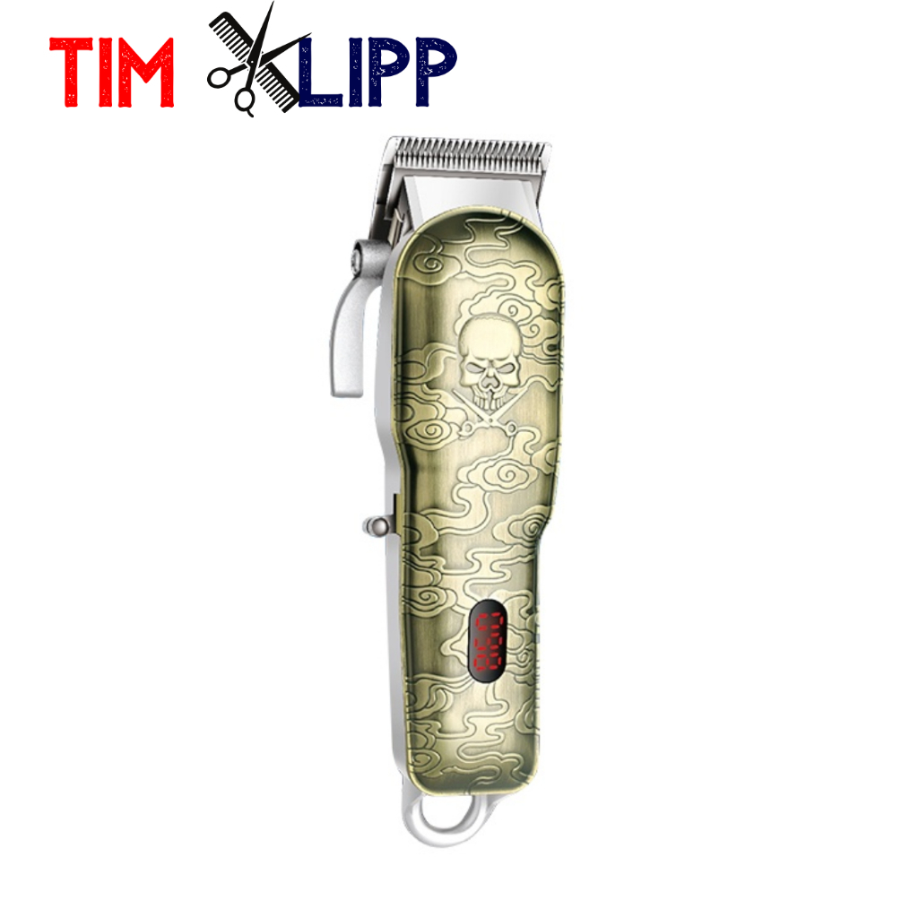 TIMCLIPP ALAT CUKUR RAMBUT KEMEI KM-227 PROFESIONAL HAIR CLIPPER CORDLESS KEMEI KM 227
