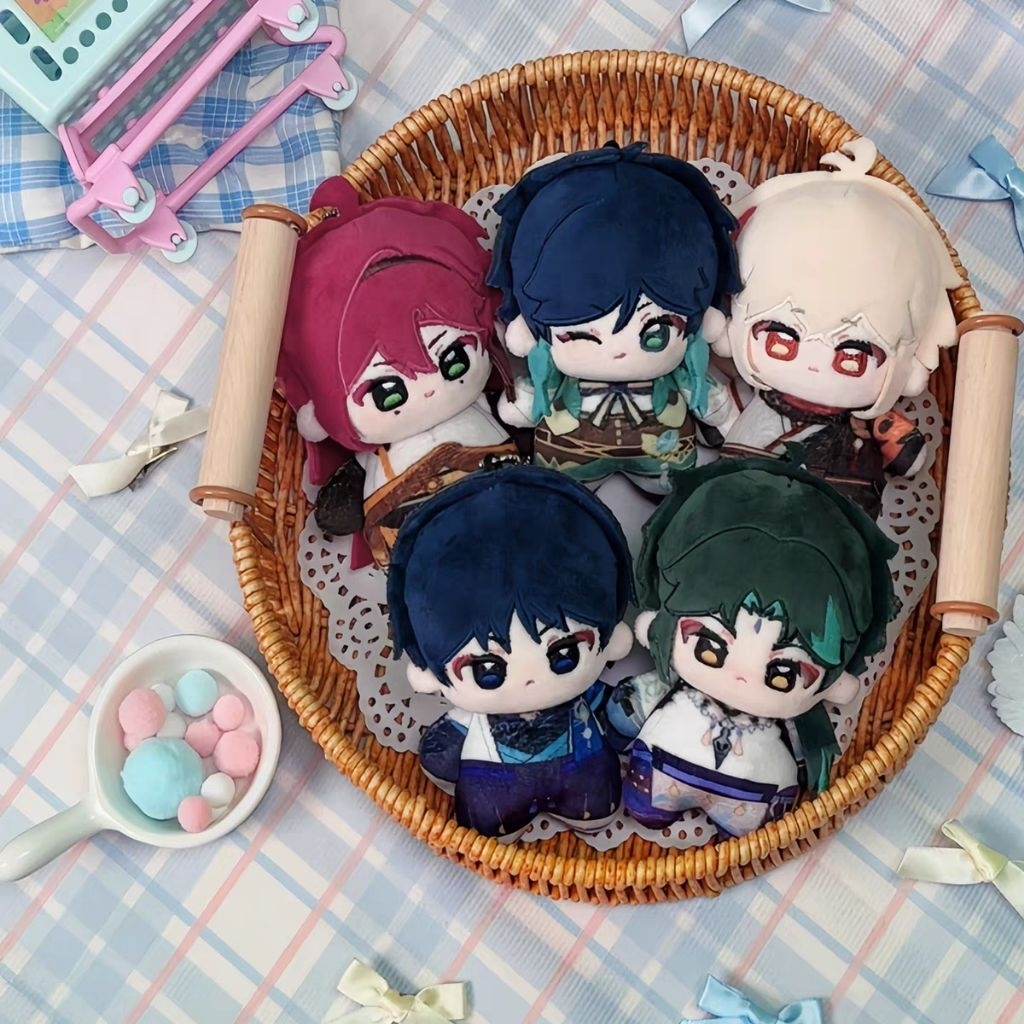 [PRE-ORDER] Genshin Impact Mini Plush Doll Xiao Venti Scaramouche Shikanoin Kazuha Alhaitham Kaveh C