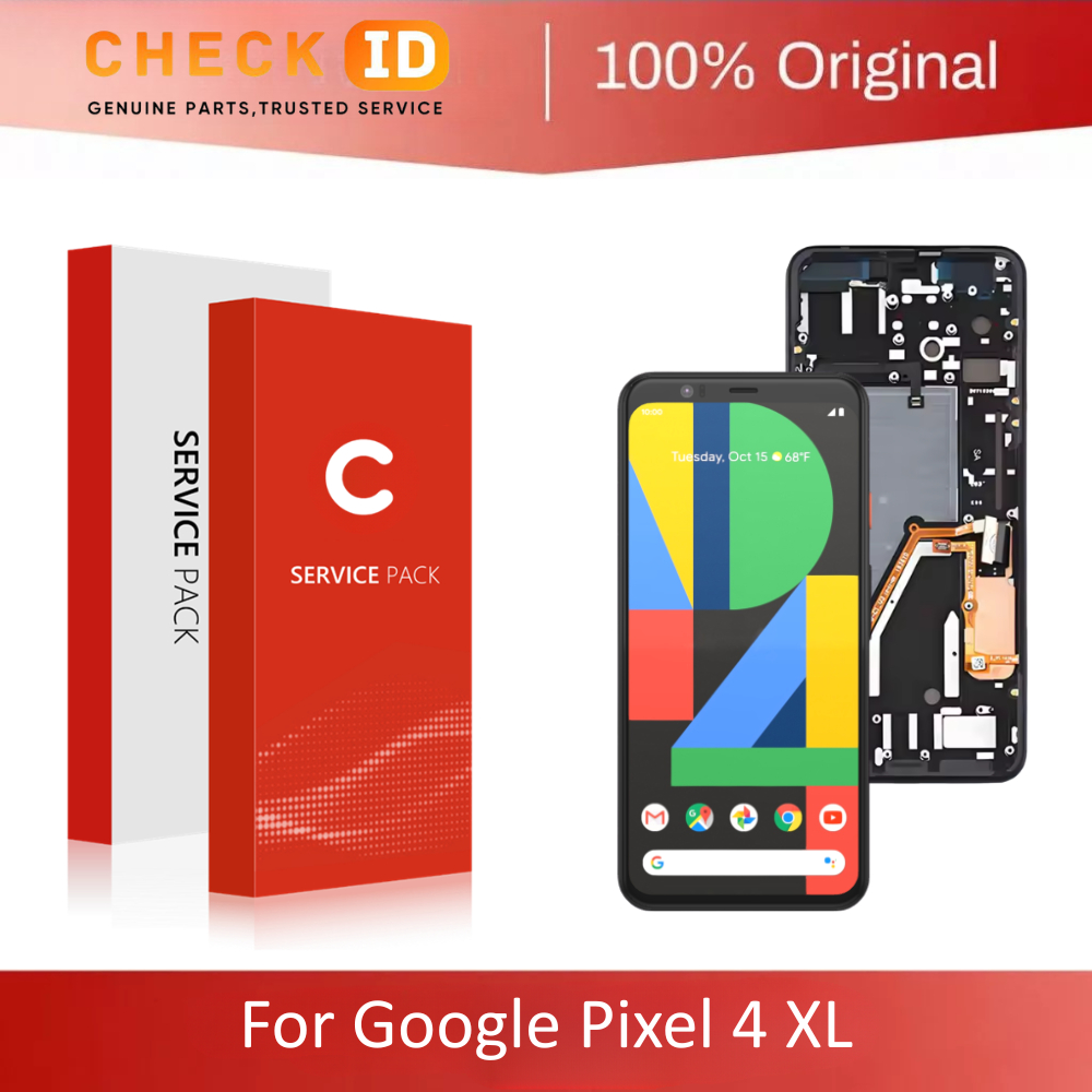 [ CHECK.ID ] LCD GOOGLE PIXEL 4 XL GOPIX 4 XL ORIGINAL