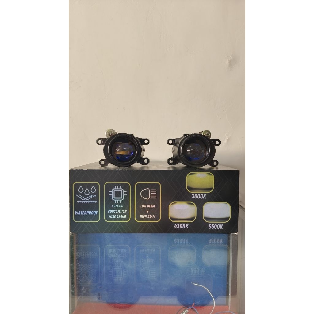 Biled Foglamp Projie 2 Inch 3 Warna