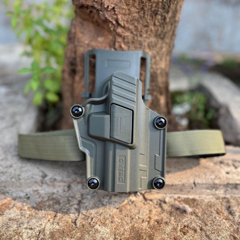 HOLSTER CYTAC PAHA GEN II HIJAU / HOLSTER PAHA / HOLSTER CYTAC
