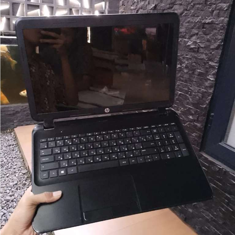 Laptop HP 14-D004AX Celeron N2820 4GB HDD500GB Cocok Untuk Jualan Online Second Berkualitas Bergaran