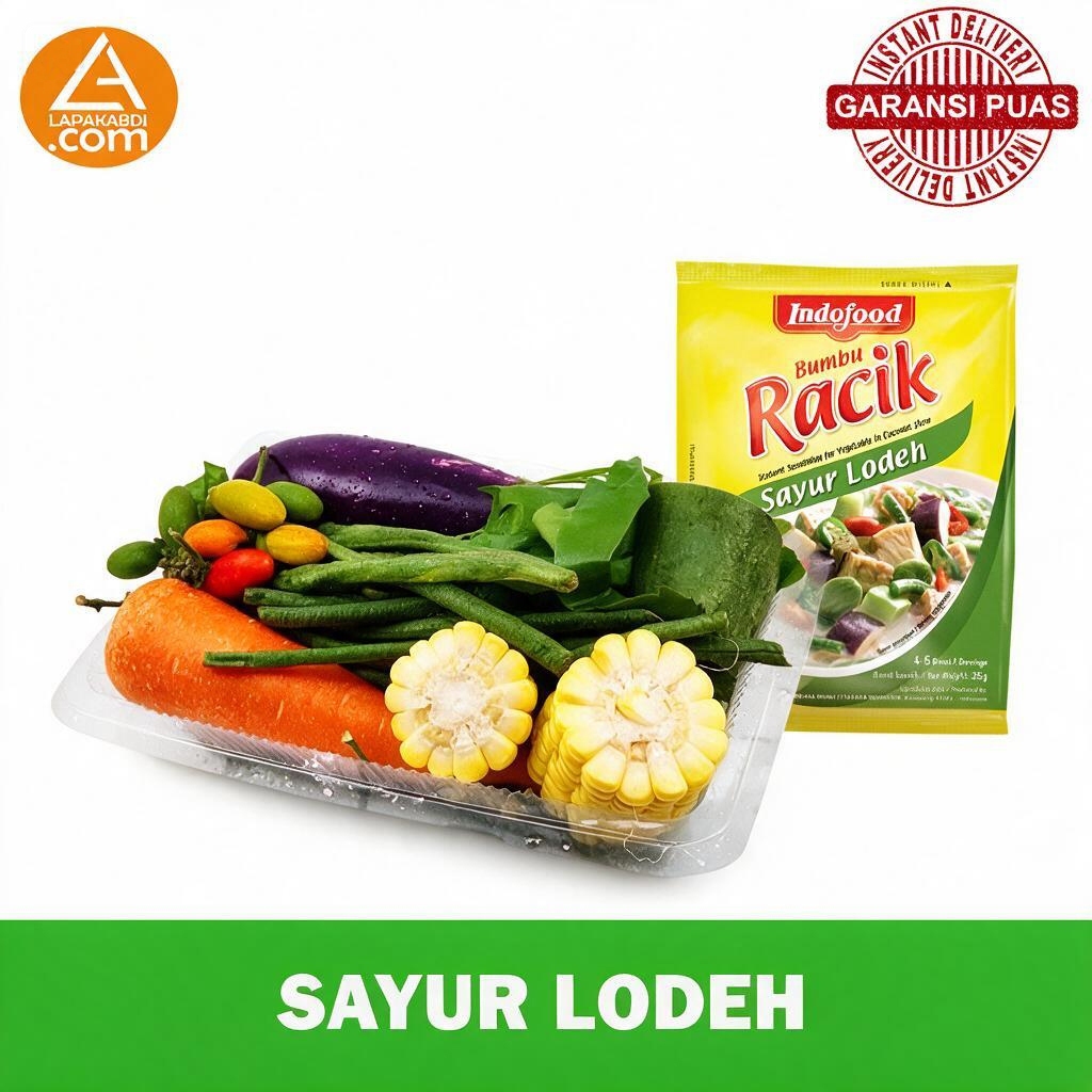 Paket Sayur Lodeh Instan Siap Masak Praktis dan Lengkap - Sayur Segar Cirebon