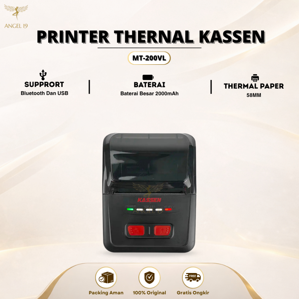 MINI PRINTER THERMAL KASSEN MT-200VL