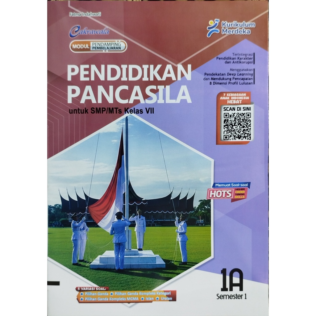 LKS Pendidikan Pancasila/ PP/ PKN SMP/MTs Kelas 7 Semester 1 Kurikulum Merdeka/ / Deep Learning/ Cak