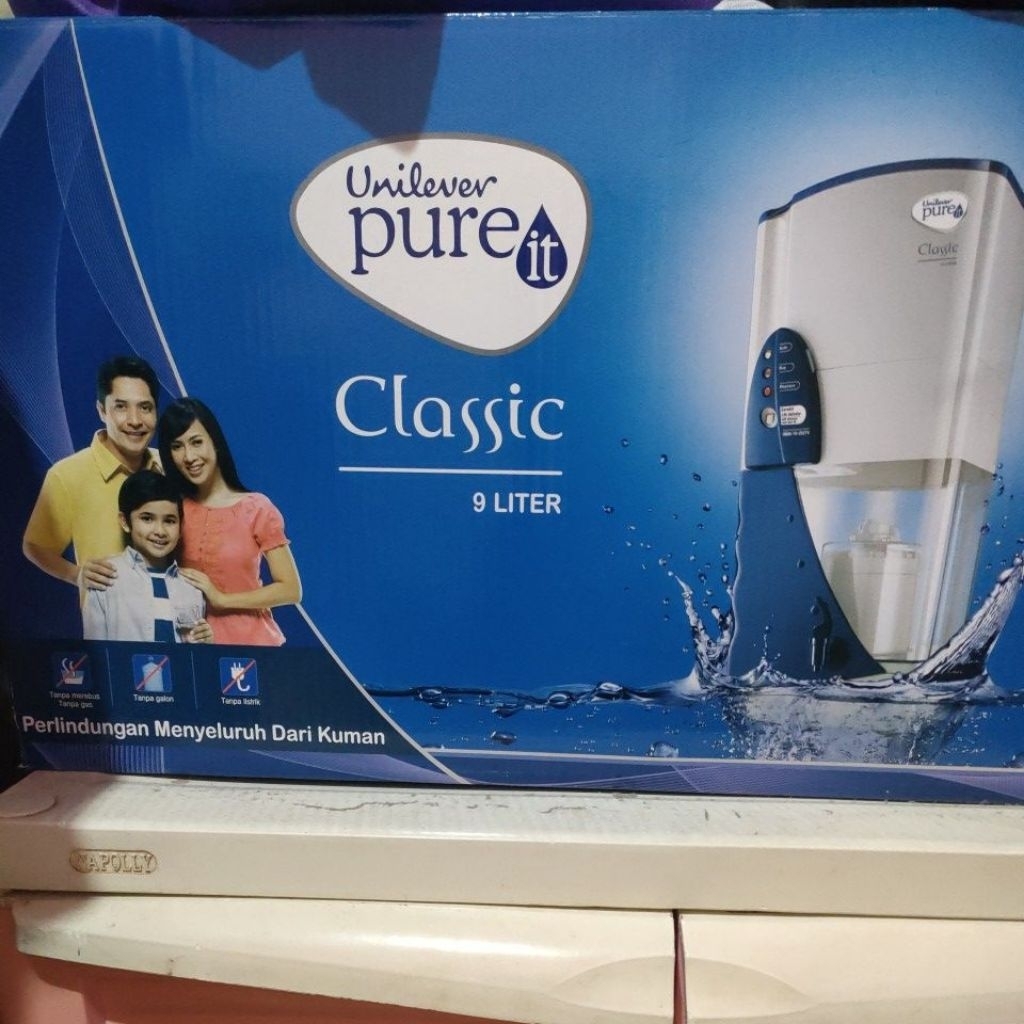 Preloved Unilever Pure It Classic 9 liter