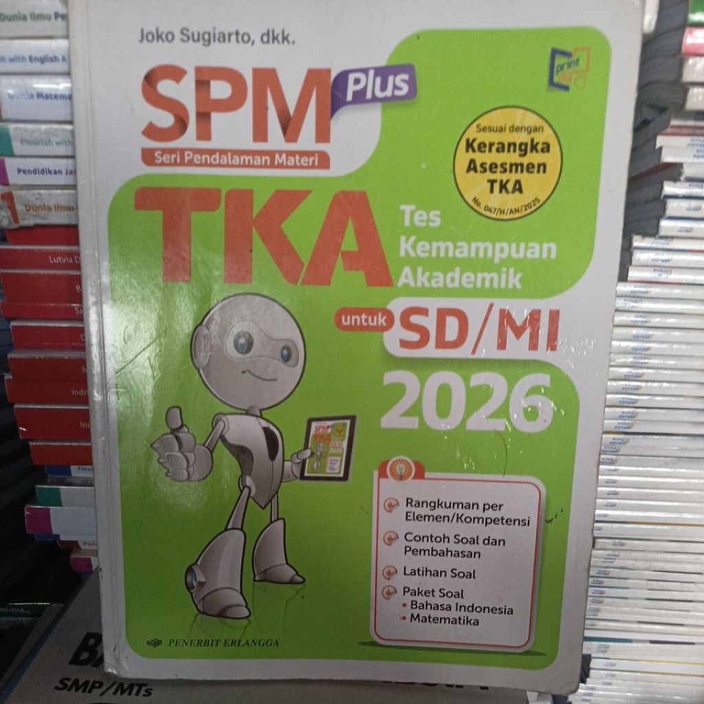 SPM PLUS, TKA, SD, ERLANGGA