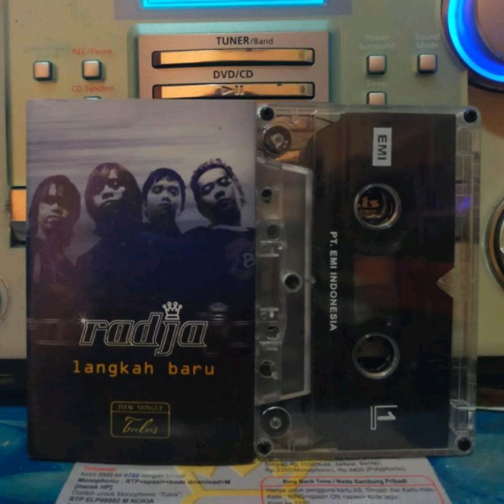 kaset pita radja langkah baru