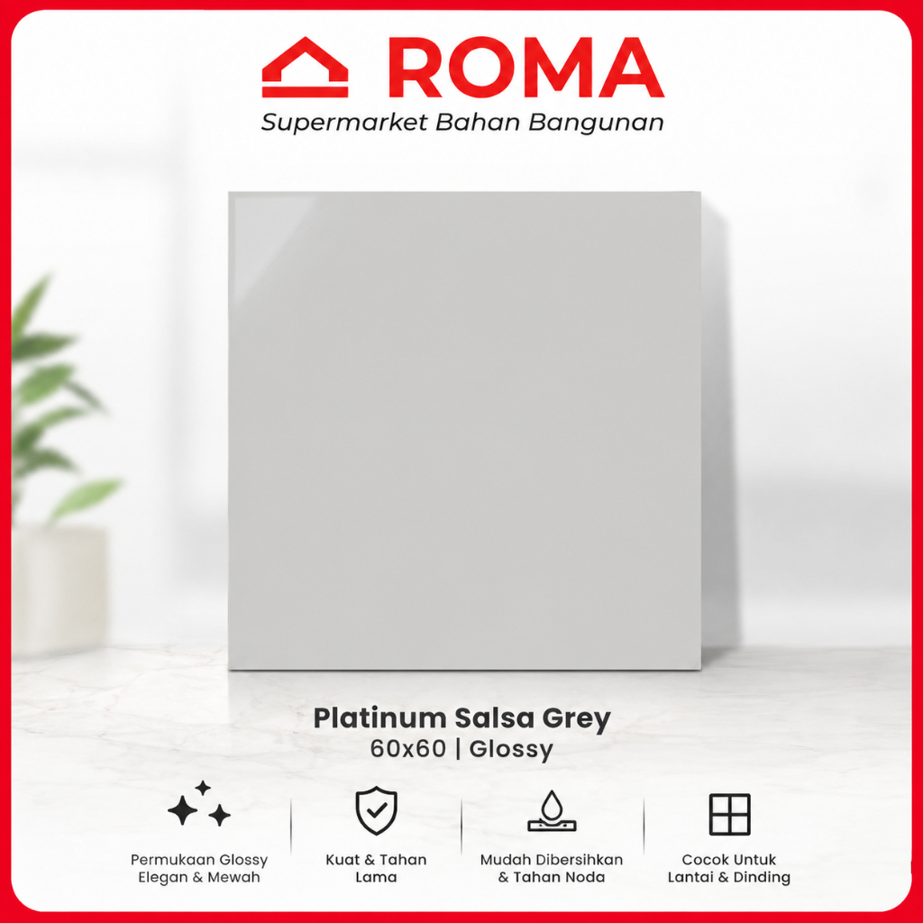 SALSA GREY REC 60X60