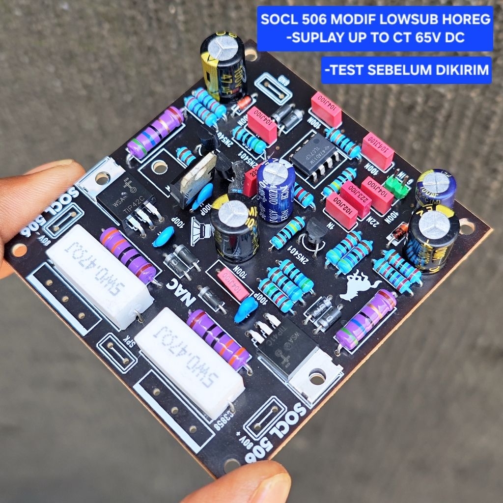 kit driver socl 506 modif lowsub horeg modif midhigh clarity socl 506 flat