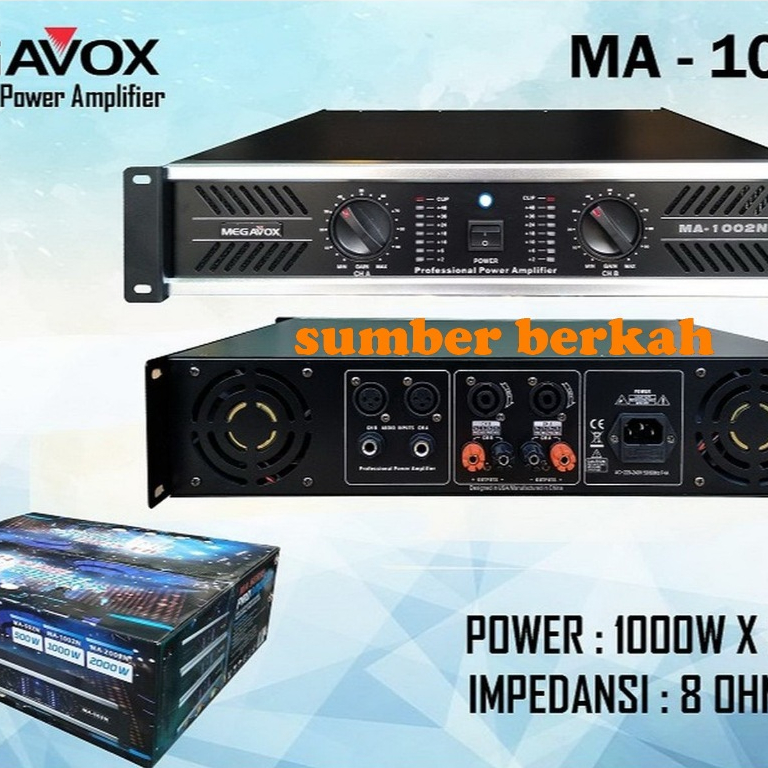 Power Megavox Ma1002 Designed In Usa Megavox Ma 1002