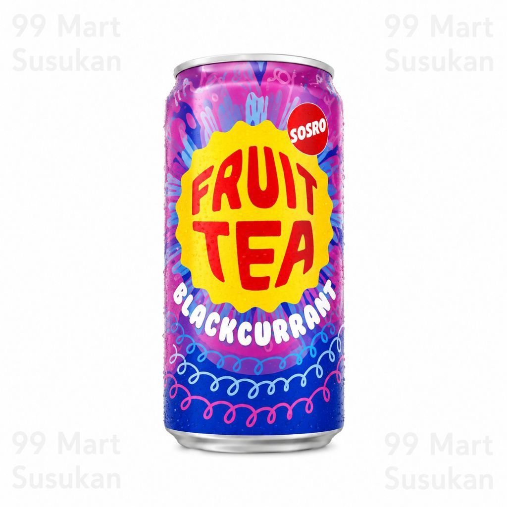 Fruit Tea Blackcurrant Kaleng 318ml.