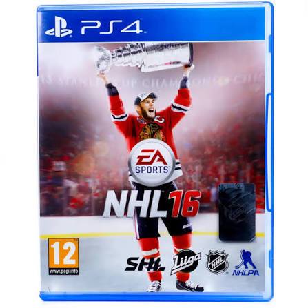 NHL 16 PS4 Used / Bekas PS4 NHL 16