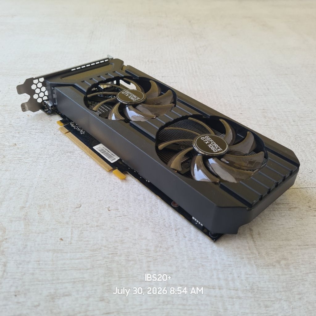 VGA NVIDIA GTX 1060 3GB DDR5 192BIT 6 PIN POWER