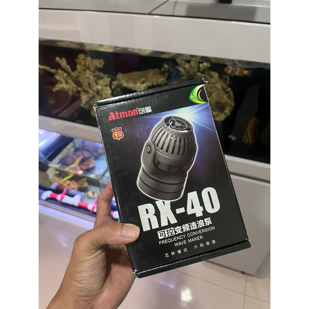 atman rx 40 wave maker aquarium