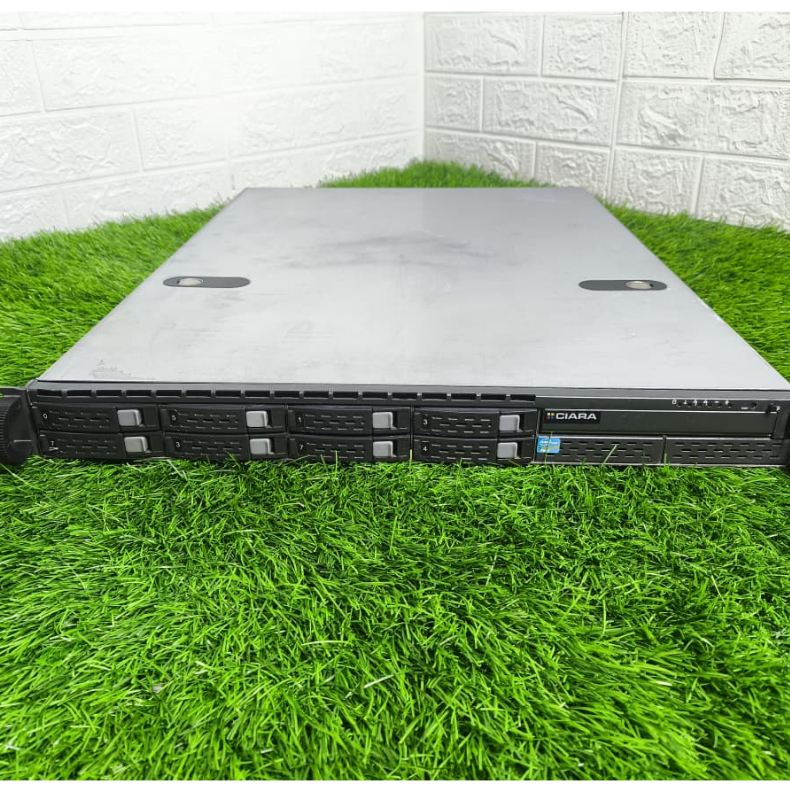 Server Rackmount 1U Ciara Intel Xeon 8Core Cpu 8Gb Ram 2Port Sfp+ 10G Mikrotik X86 level 6