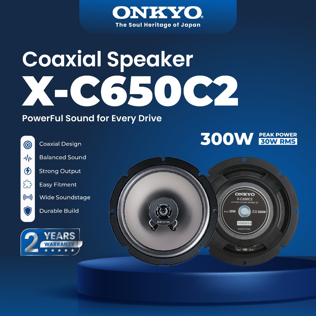 Onkyo Coaxial Speaker X-C650C2