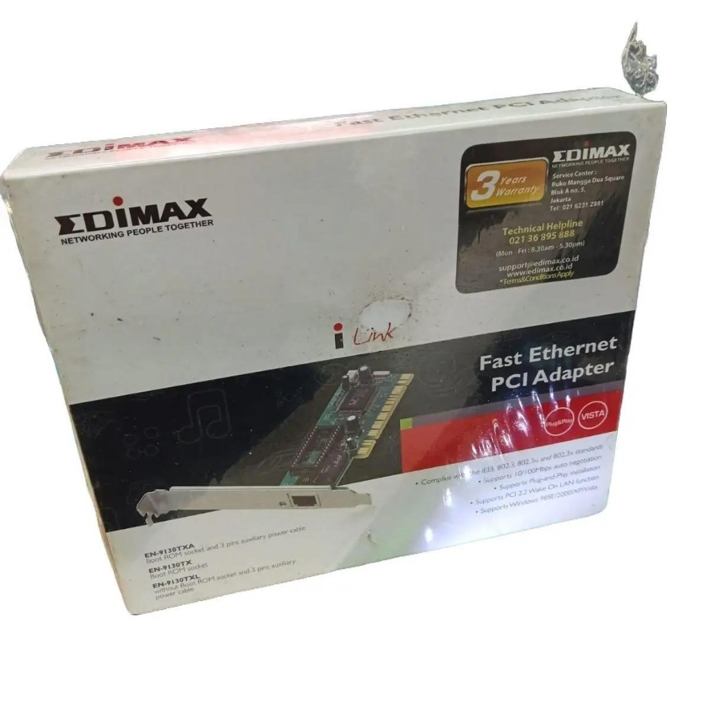 PCI ADAPTER FAST ETHERNET EDIMAX EN-9130TXL - LAN CARD EDIMAX