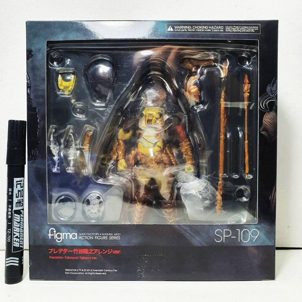 mainan action figurefigma predator SP-109tinggi sekitar6 inch
artikulasi detail

CWeotJS

#figmapred