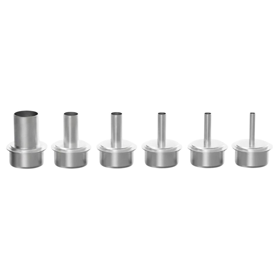 MECHANIC 861 Ujung Blower Lurus 6in1 Nozzle Blower 4 5 6 8 10 12mm untuk Solder Station 861DW 861DS