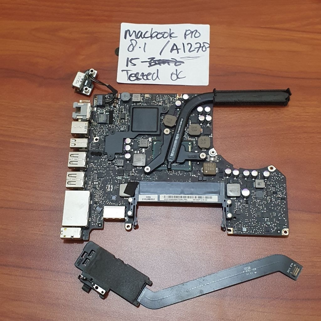 Mainboard Motherboard MacBook Pro 8.1  A1278 Core i5