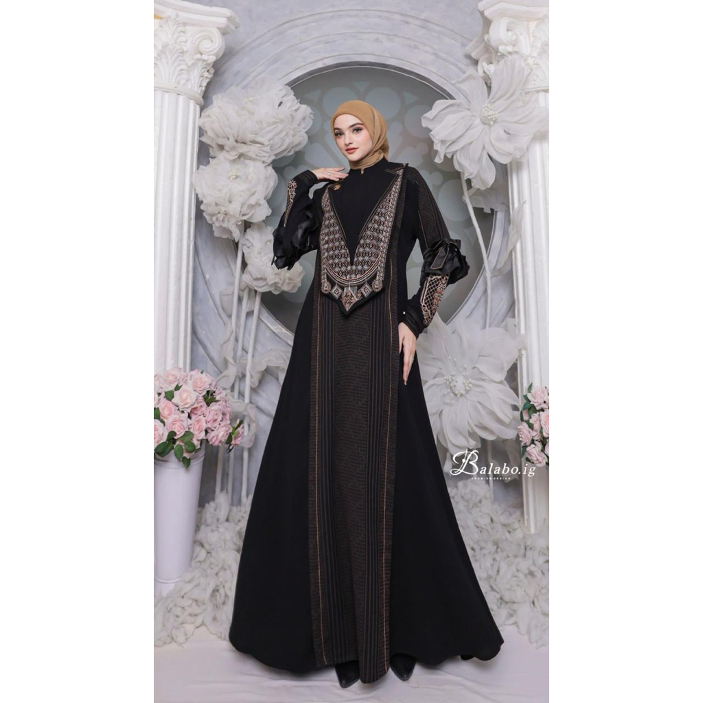 Gamis Balabo Shanum, mayra, arafah Dress/gamis balabo dewasa