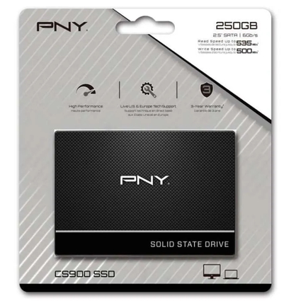 SSD PNY CS900 2,5" SATA III 250 GB
