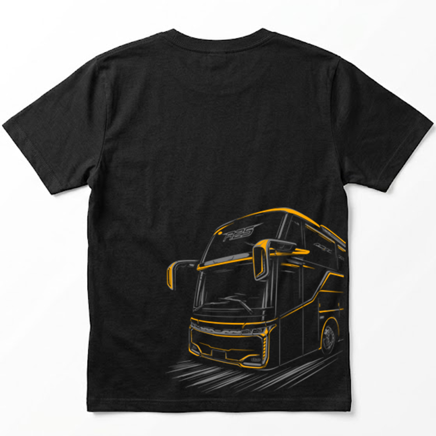ELGANT | KAOS SKYLANDER R25 BAHAN TEBAL PREMIUM SABLON PLASTISOL