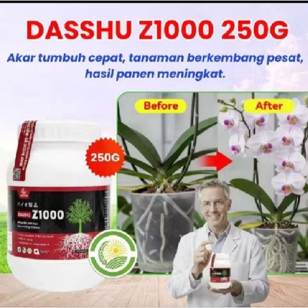 pupuk dasshu Z1000 250g