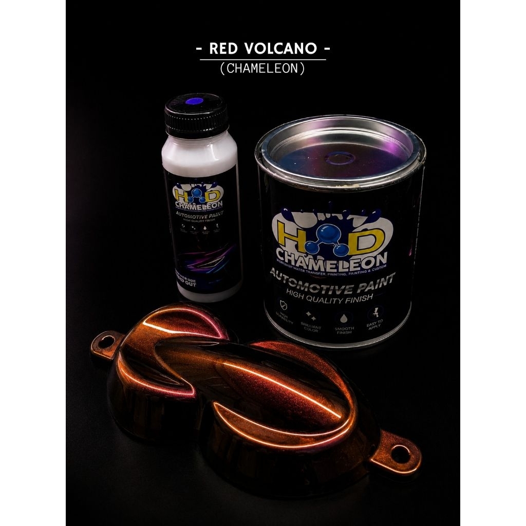 Cat Bunglon/Chameleon Paint/Volcano Red