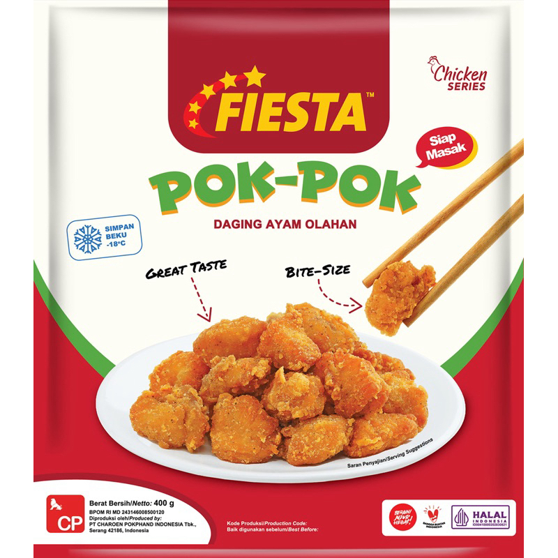 FIESTA POK POK 400G (Daging Ayam Potong Kecil)