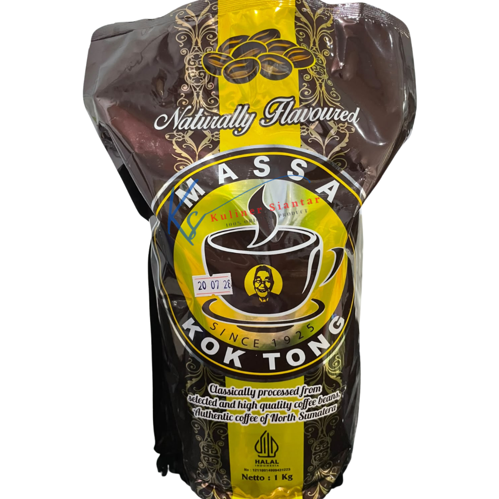 Bubuk kopi KokTong 1kg asli siantar halus/kasar kok tong