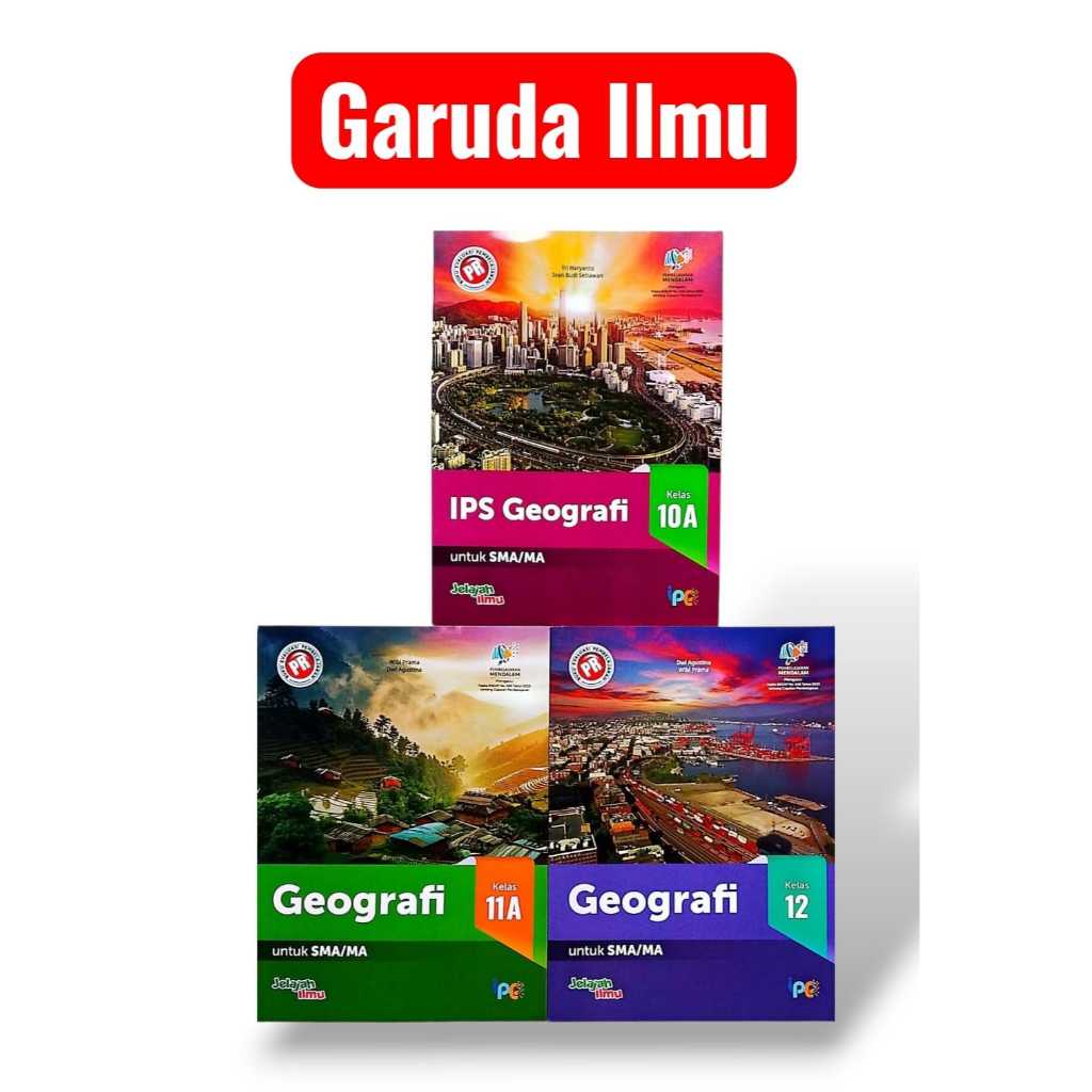 BUKU PR IPS GEOGRAFI SEMESTER 1 SMA/MA KELAS 10A 11A 12 KUMER INTAN PARIWARA 2026