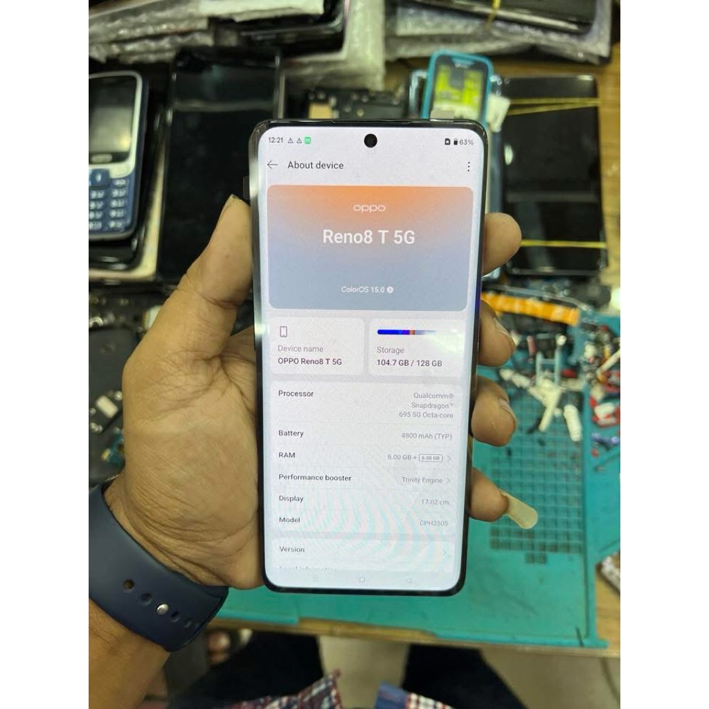 LCD Oppo Reno 8t 5g copotan