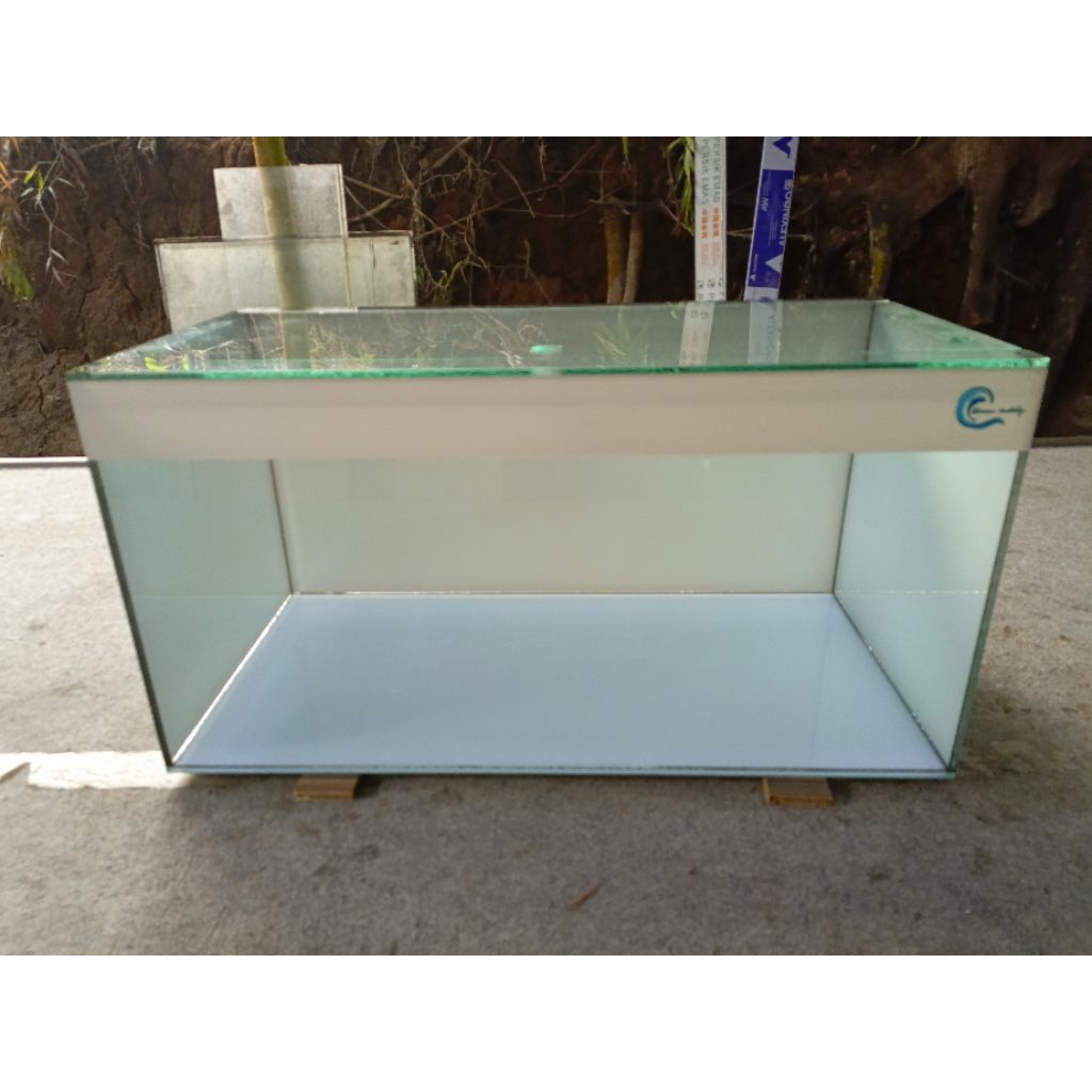 Aquarium 60x30x30 full 5mm+Tutup (Kaca Baru Asahimas)