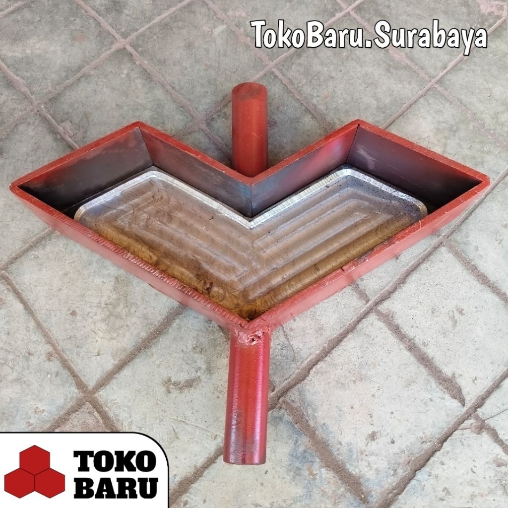 Cetakan Paving Manual Model V  3 Dimensi