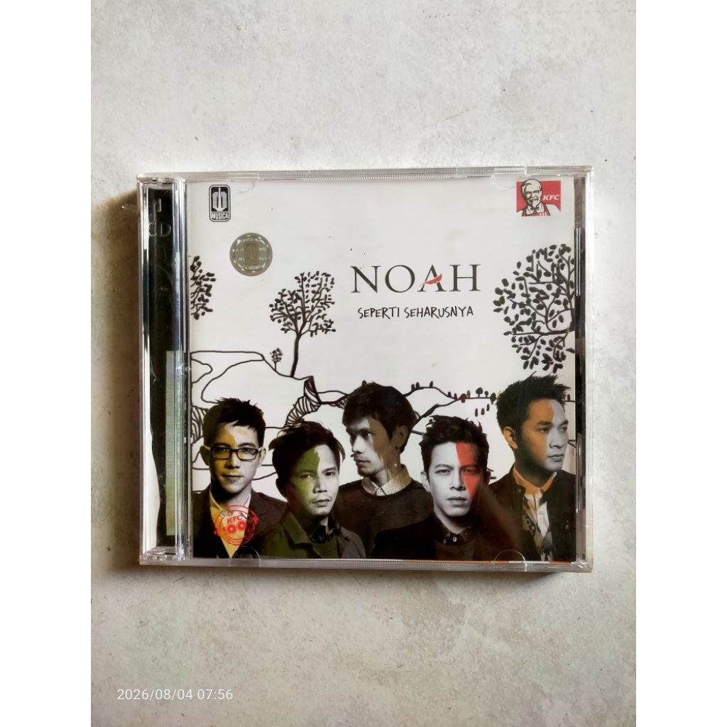 CD original NOAH "seperti seharusnya" (cd kfc)