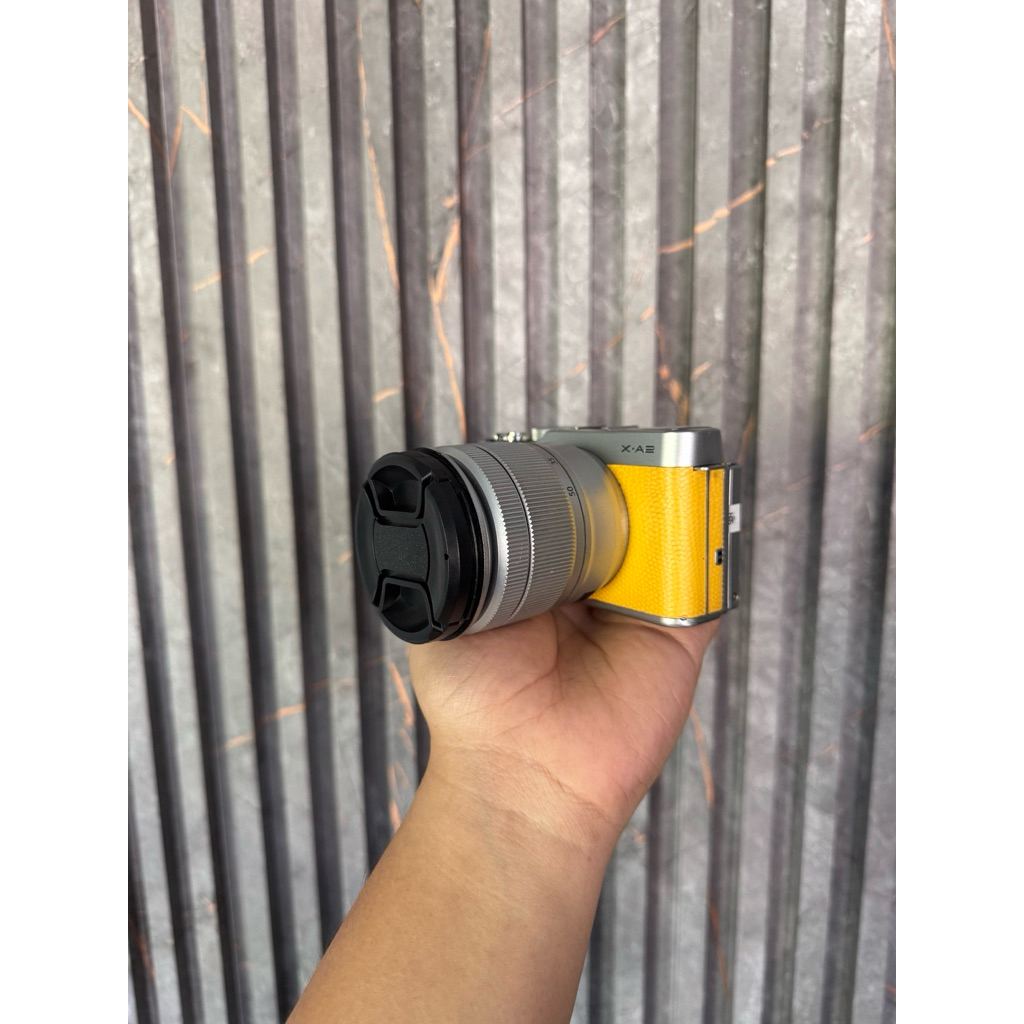 [KAMERA MIRRORLESS] FUJIFILM XA2 YELLOW MULUS SECOND BERGARANSI ORIGINAL