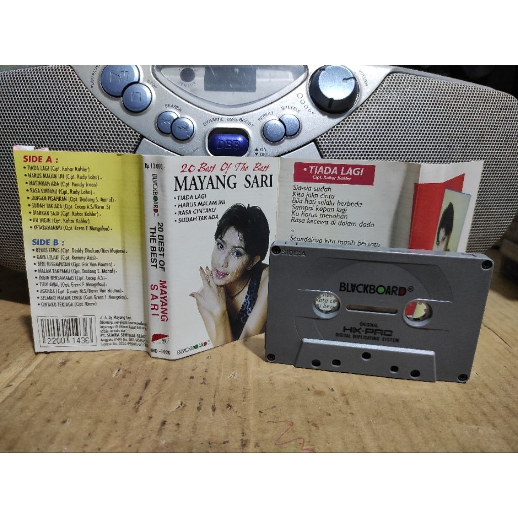 kaset pita Mayang Sari 20 best of