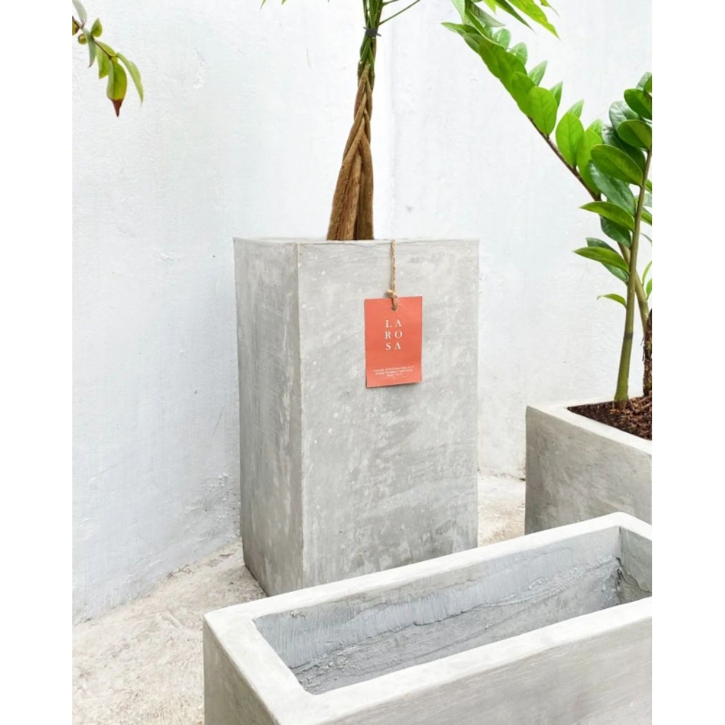 POT SEMEN BALOK | Pot semen Estetik Minimalis Indoor Outdoor