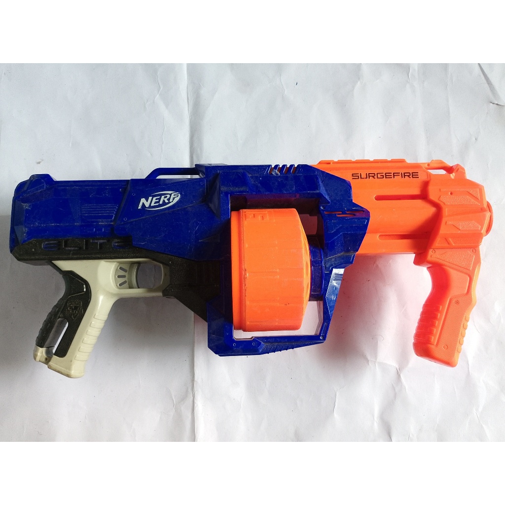 Nerf N-Strike Elite Surgefire mainan tembakan anak