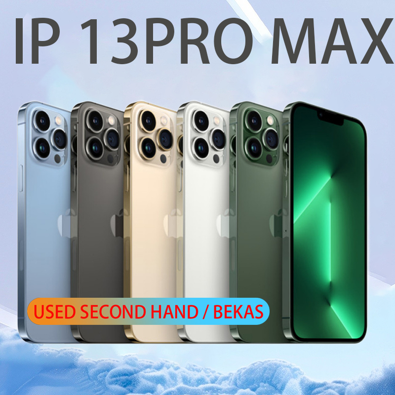 IP 13 PRO Max 128GB/256GB  SECOND INTER LIVE/VIDEO/GAME PHONE - RT
