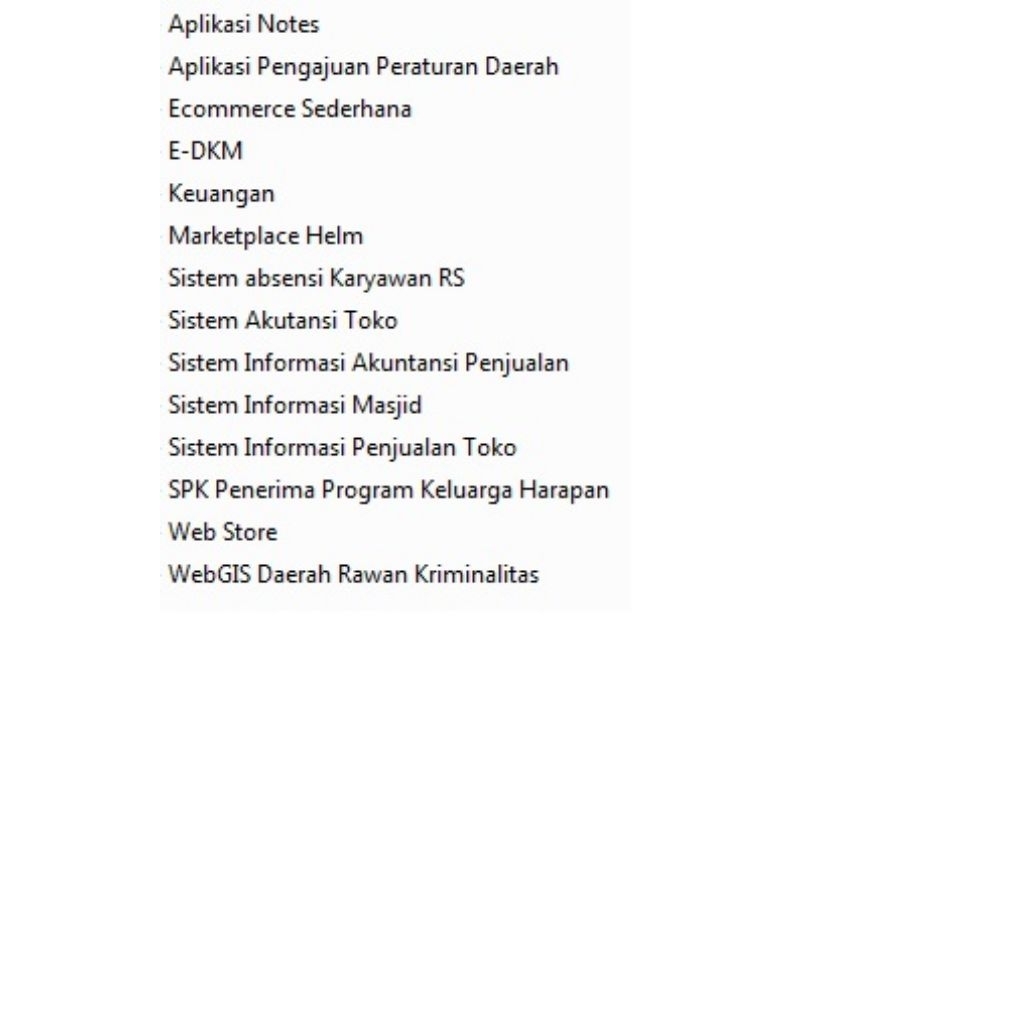 aplikasi software komputer berbasis web