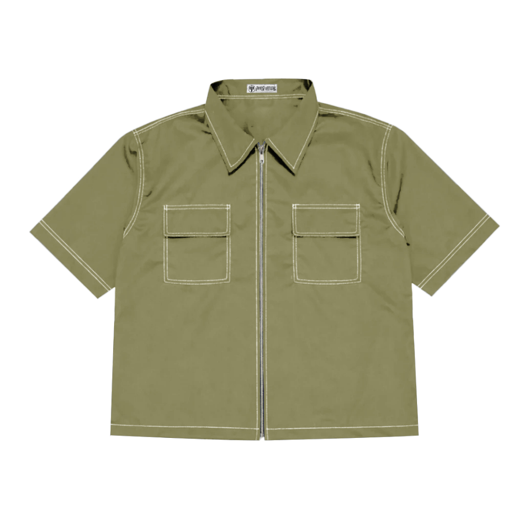 JOOBSD Workshirt Boxy Polos - Workshirt Boxy Polos - Olive