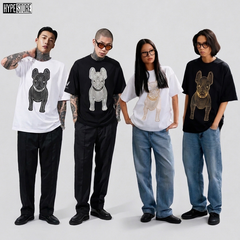 Lifework Radog Oversize T-shirt Gold