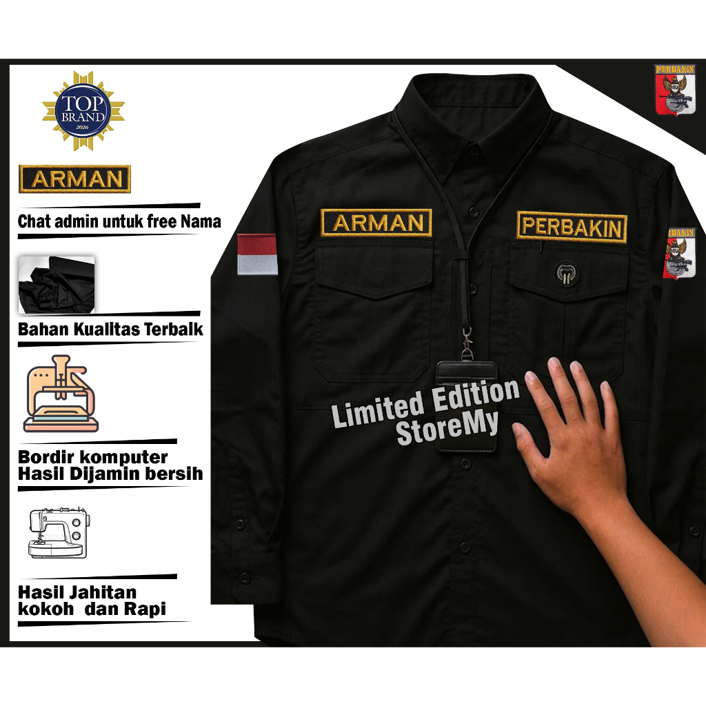 KEMEJA PERBAKIN LIMITED EDITION