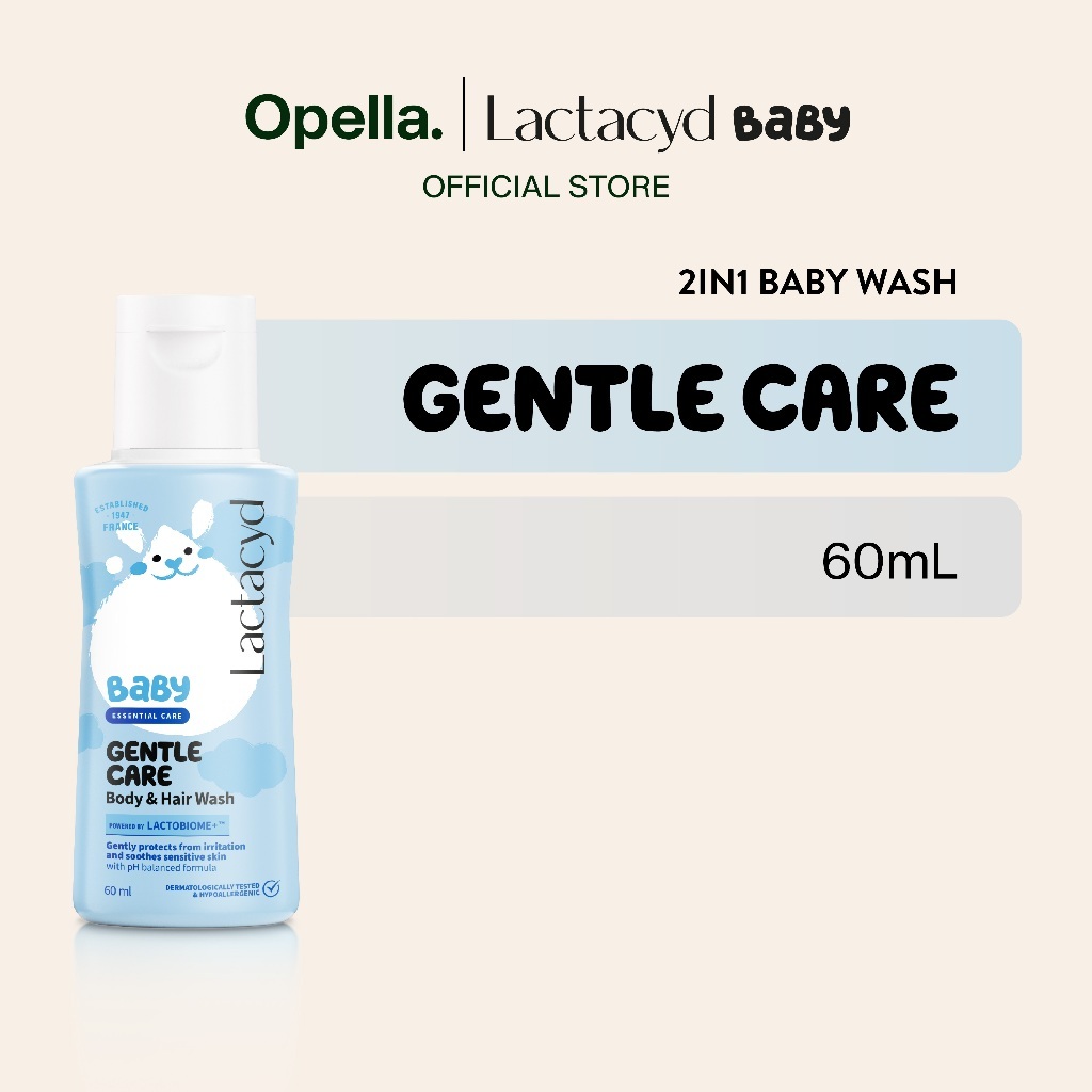 Lactacyd Baby Gentle Care 60 ml - Sabun Bayi Melindungi dari Iritasi